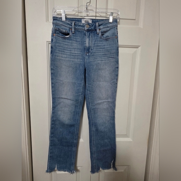 Paige Cindy Jean In Mel Distressed Hem Size 26 Women's - Picture 2 of 12